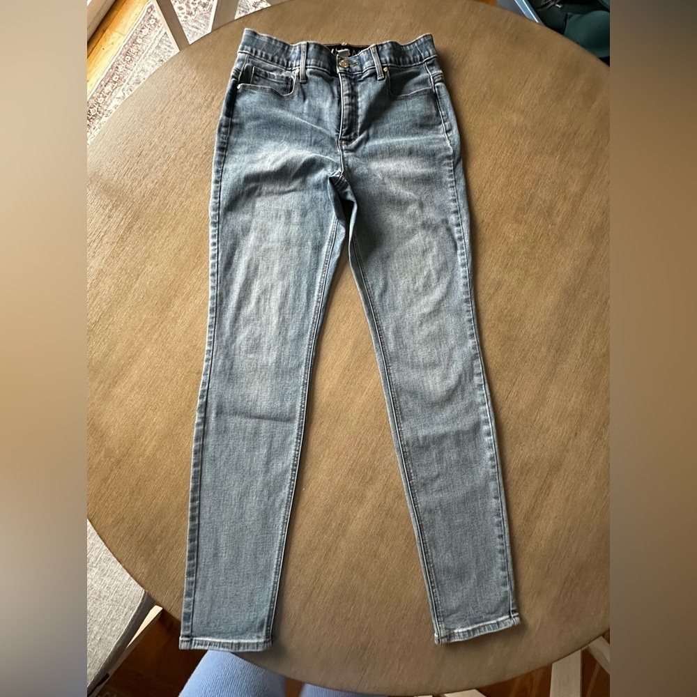 White House Black Market Light Blue Skinny Jeans